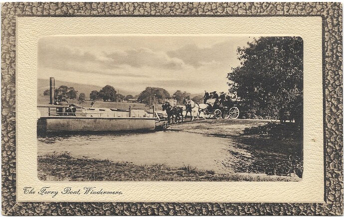 Windermere Ferry Boat F